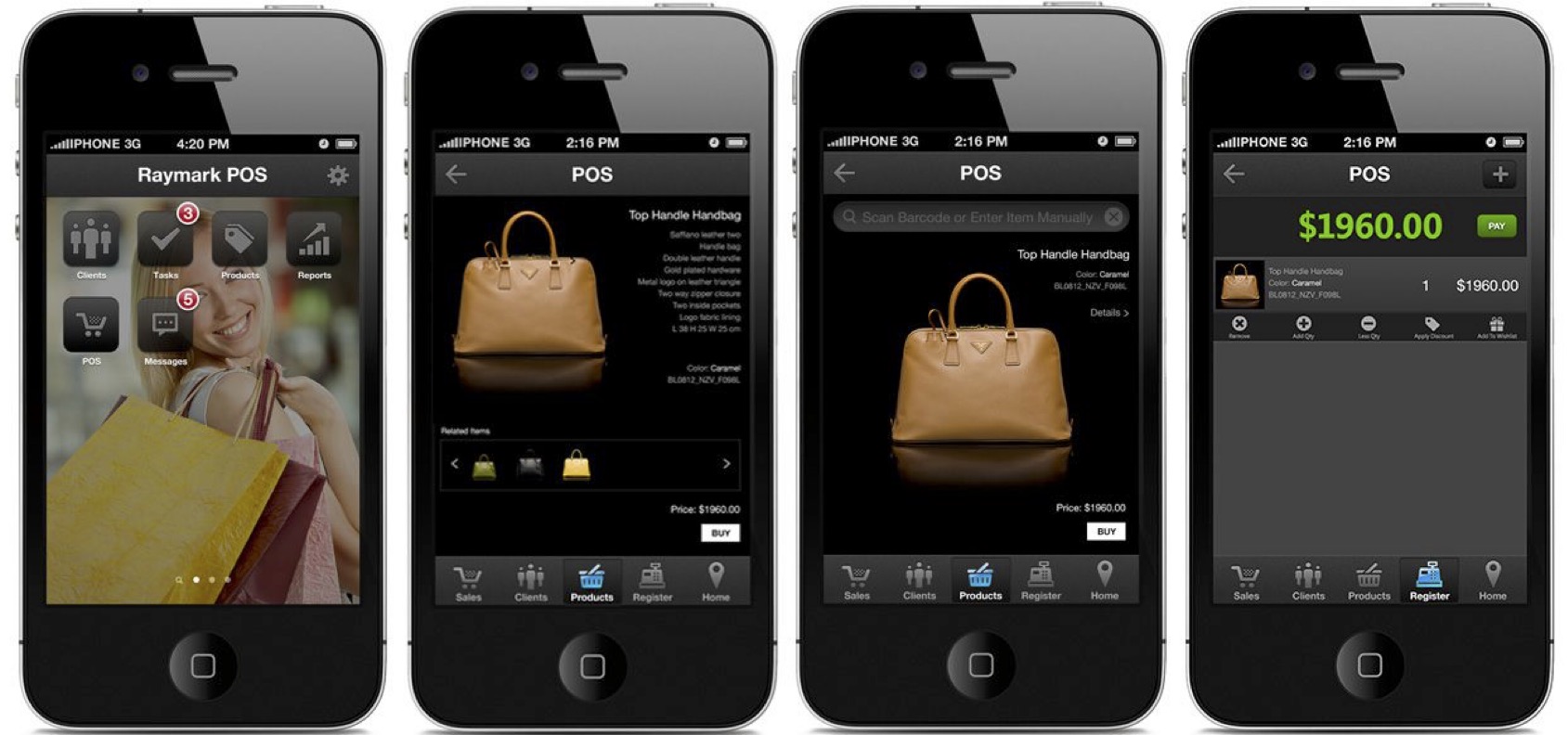 Saks Fifth Avenue CCA+ Tablet CRM